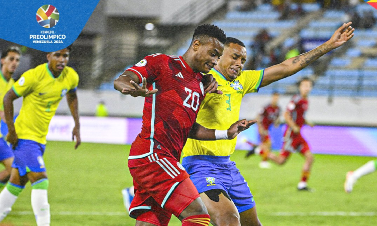 Endrick y John Kennedy guían triunfo 2-0 de Brasil ante Colombia en el Preolímpico