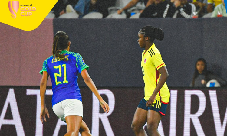 Brasil vence 1-0 a Colombia y avanza a los cuartos de Copa Oro femenina