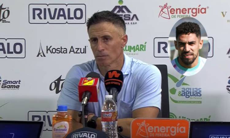 "El responsable es el entrenador": Peirano tras derrota vs Pereira