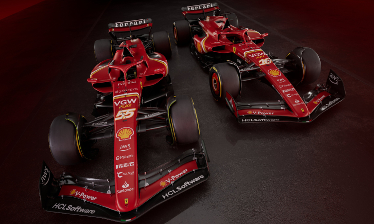 Ferrari presenta el coche para 2024, el último antes de la llegada de Hamilton