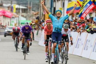 Harold Tejada ganador de la segunda etapa Tour Colombia 2024