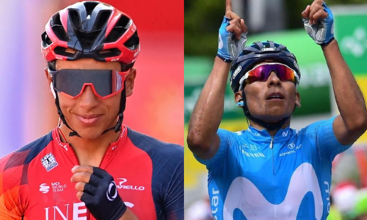Nairo Quintana y Egan Bernal, a renacer en el Tour Colombia 2024