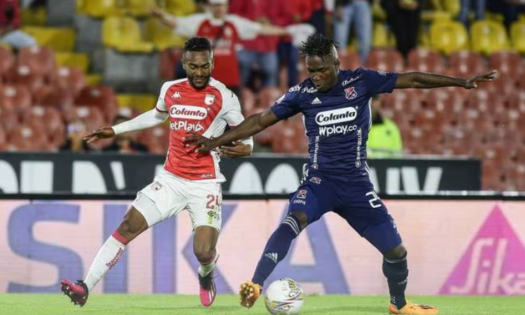 Santa Fe rescató un empate frente al Independiente Medellín