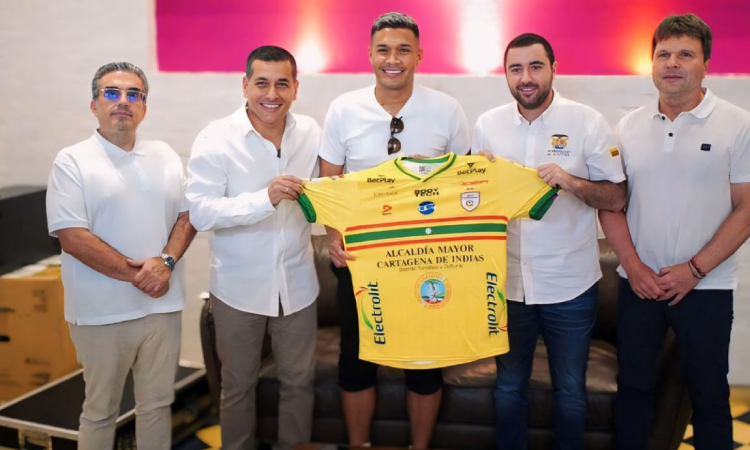 Teófilo Gutiérrez es nuevo jugador del Real Cartagena