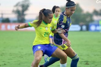 Colombia igualó con Brasil por fecha 2 Sudamericano Femenino