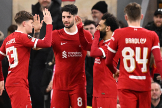 Europa League: Liverpool, sin Luis Díaz, goleó y está en cuartos