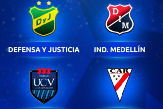 Fixture oficial de Independiente Medellín en Copa Sudamericana