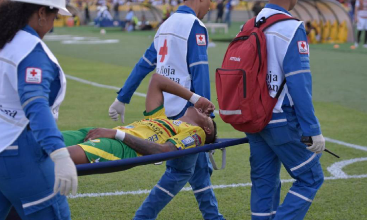 Luis 'Chino' Sandoval sufrió una grave lesión en Real Cartagena