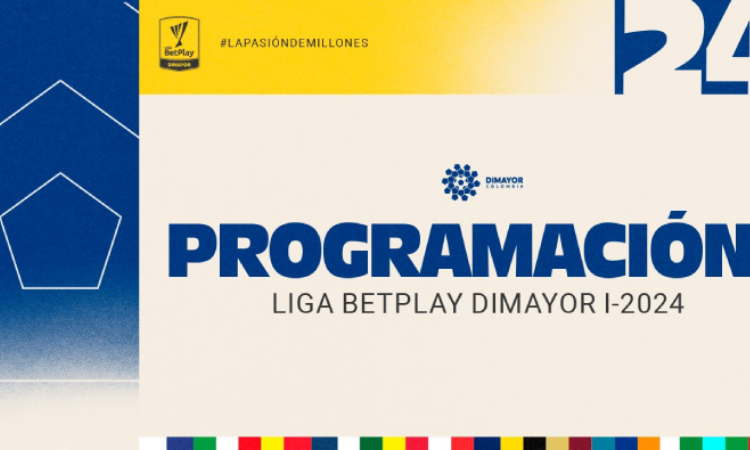 Programación fechas 15, 16, 17 y 18 de la Liga BetPlay 2024-I