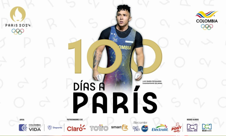 Colombia, a 100 días del inicio de los Juegos Olímpicos de París 2024