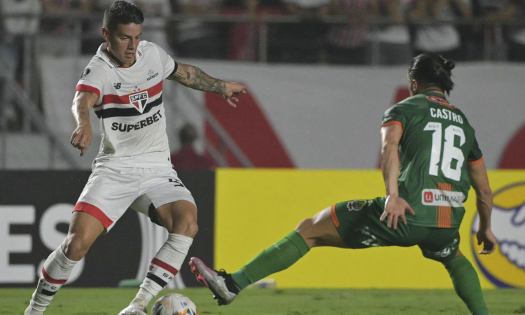 Copa Libertadores: El Sao Paulo de James logró su primer triunfo