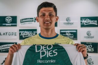 Deportivo Cali presentó oficialmente a Freddy Montero
