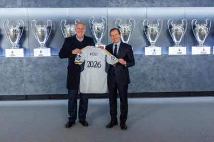 Grupo AJE y su marca VOLT se convierte en el nuevo patrocinador regional del Real Madrid