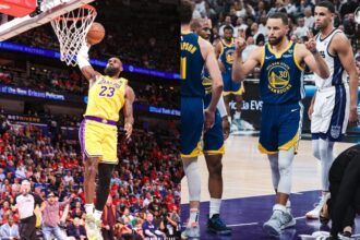 Los Warriors de Curry eliminados en repesca a playoffs y Lakers sacan boleto