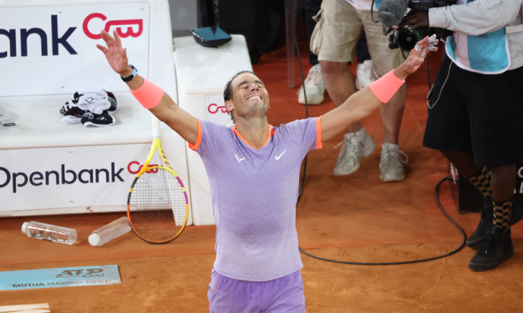 Rafael Nadal se vengó de De Miñaur y avanzó a la tercera ronda