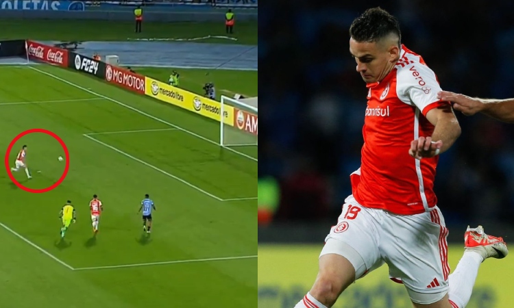 Es el blooper del año: el insólito gol que erró Rafael Santos Borré