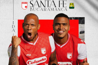 Convocatoria de Santa Fe frente a Bucaramanga por Copa BetPlay