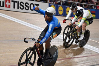 En ciclismo de pista, Colombia suma el cupo 62 a los Juegos Olímpicos