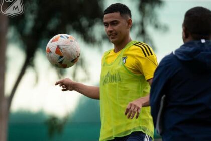 Millonarios informó la lesión que sufrió Stiven Vega