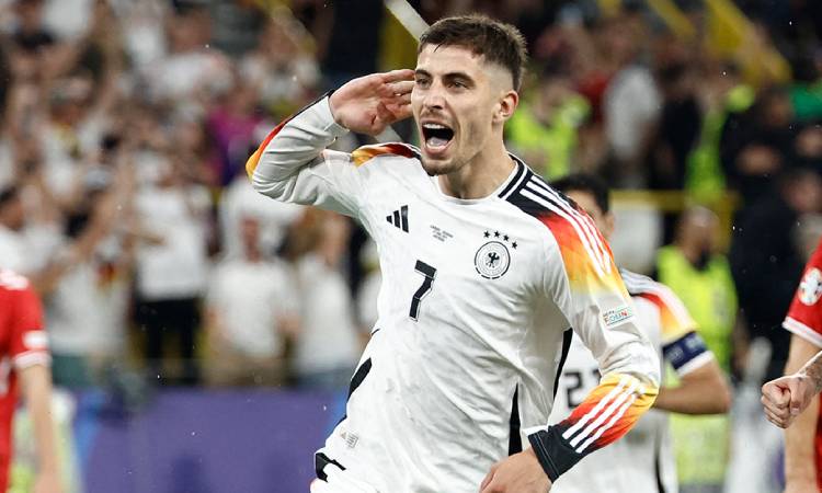 Alemania avanzó a los cuartos de final de la Eurocopa 2024