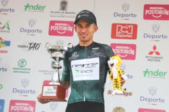 Etapa 7 Vuelta a Colombia: Adrián Bustamante festejó en Riosucio