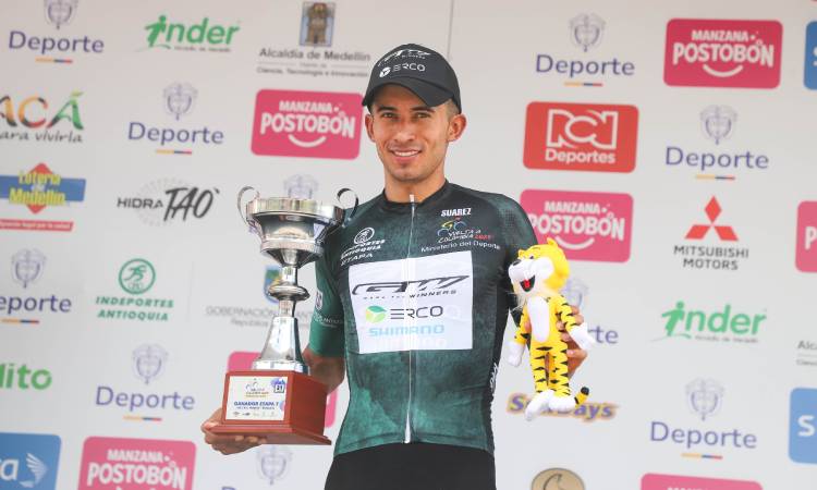 Etapa 7 Vuelta a Colombia: Adrián Bustamante festejó en Riosucio