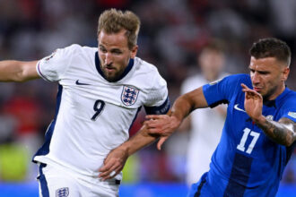 Inglaterra y Eslovenia negociaron su clasificación a octavos de Eurocopa