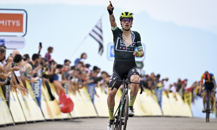 Primoz Roglic es el nuevo líder del Critérium del Dauphiné 2024