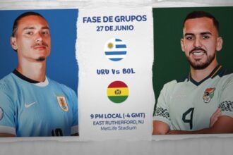 EN VIVO: Uruguay vs Bolivia en la segunda fecha de la Copa América