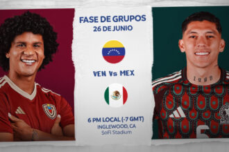 EN VIVO: Venezuela y México juegan por el liderato del Grupo B
