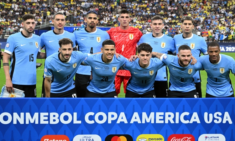 Esta sería la alineación de Uruguay para enfrentar a Colombia