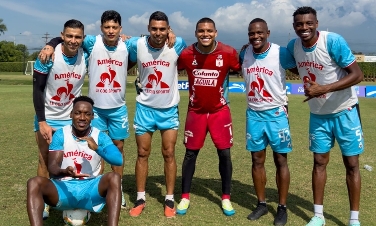 América de Cali y sus nuevos refuerzos en convocatoria vs Águilas