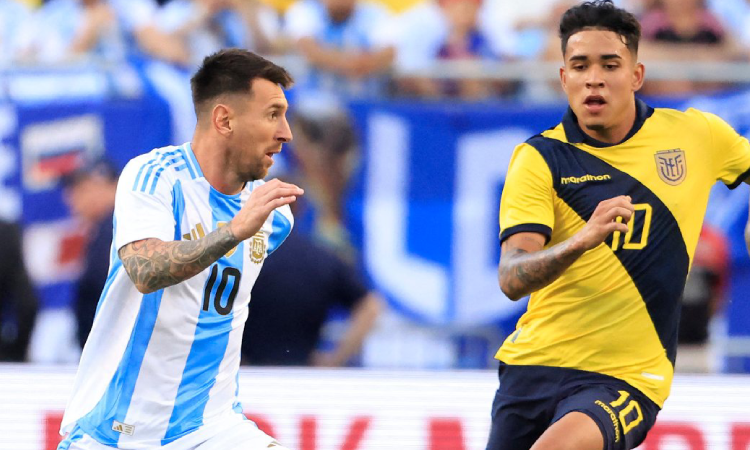 EN VIVO: Argentina - Ecuador por los cuartos de la Copa América