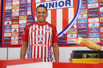 Carlos Bacca renovó con Junior de Barranquilla hasta el 2025