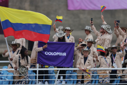 Así se presentó Colombia en los Juegos Olímpicos París 2024