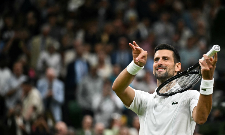 Djokovic se clasificó a los cuartos de final de Wimbledon 2024