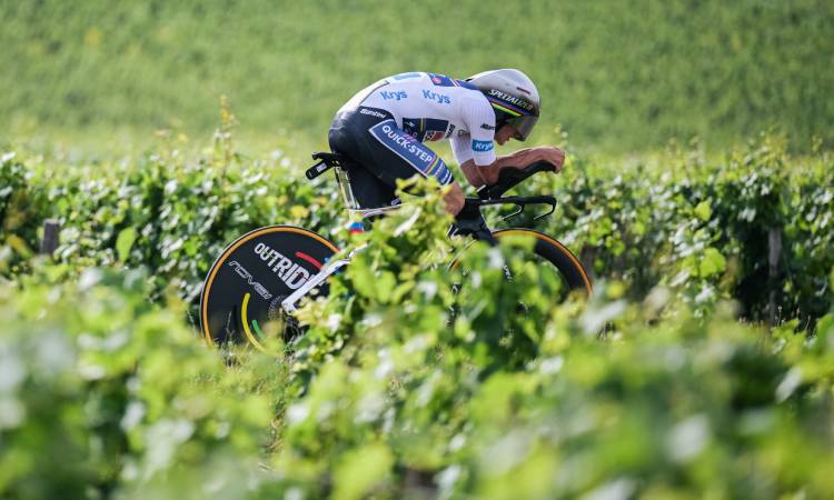 Etapa 7 Tour de Francia: Evenepoel fue el más rápido en la crono