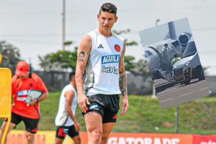 James Rodríguez está en Barranquilla, ¿para firmar con Junior?