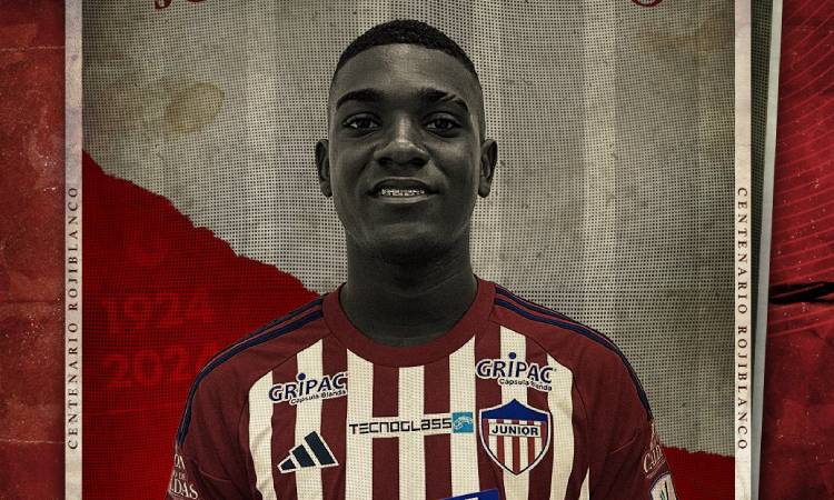 Joel Canchimbo es nuevo jugador del Junior de Barranquilla