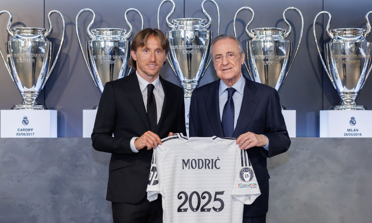 Luka Modric renovó hasta el 2025 con el Real Madrid