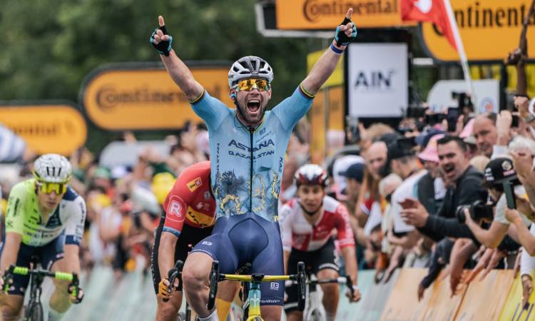 Mark Cavendish estableció un nuevo récord en el Tour de Francia