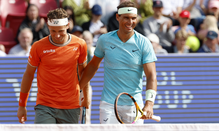 Nadal regresa con un triunfo en dobles en Bastad 2024