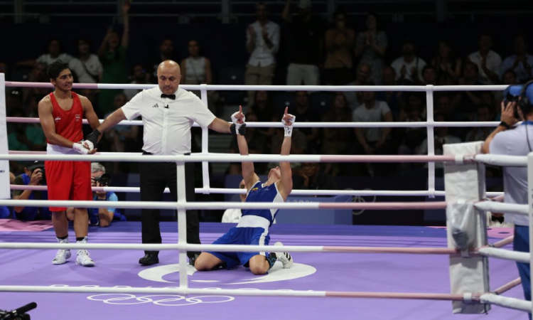 París 2024 Yeni Arias boxeo 54 kg