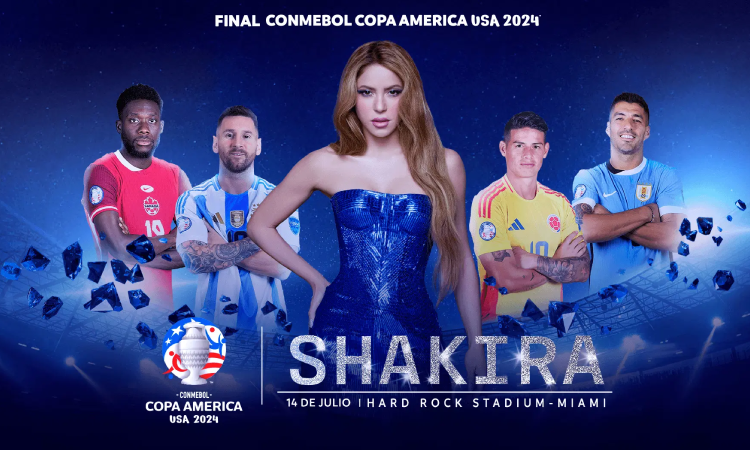 Shakira estará en el cierre de la Copa América 2024