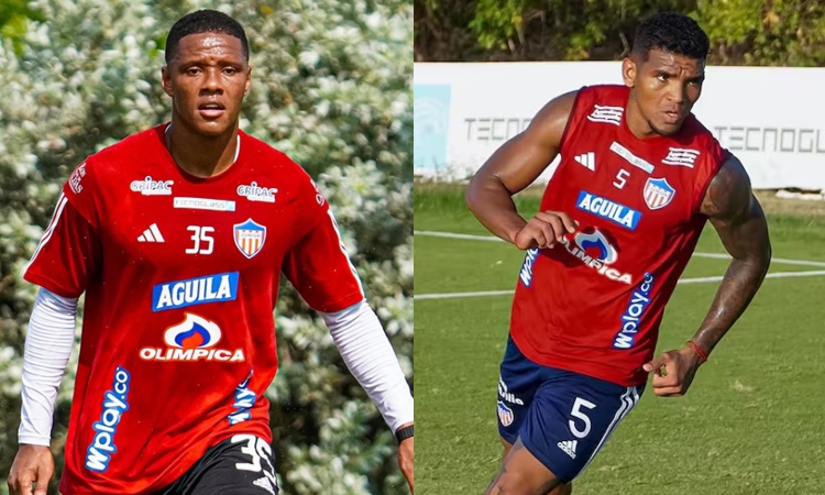 Yairo Moreno y Rafael Pérez estarán con Junior en su visita a Medellín