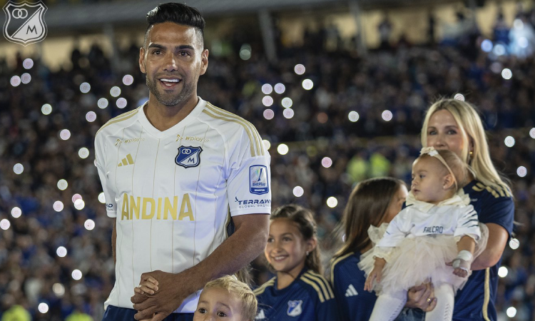 Así fue la presentación de Radamel Falcao García en Millonarios