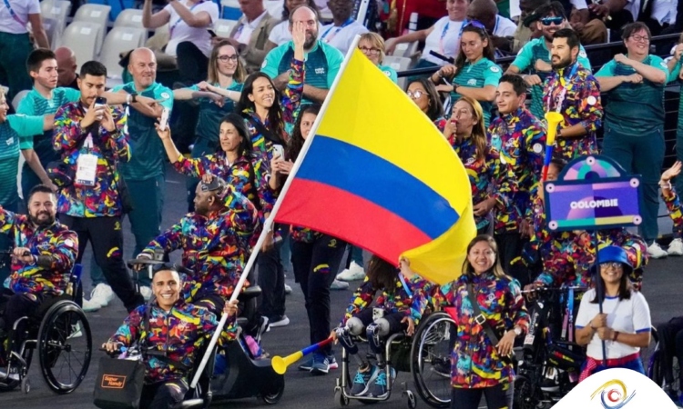 Los abanderados de Colombia en los Juegos Paralímpicos