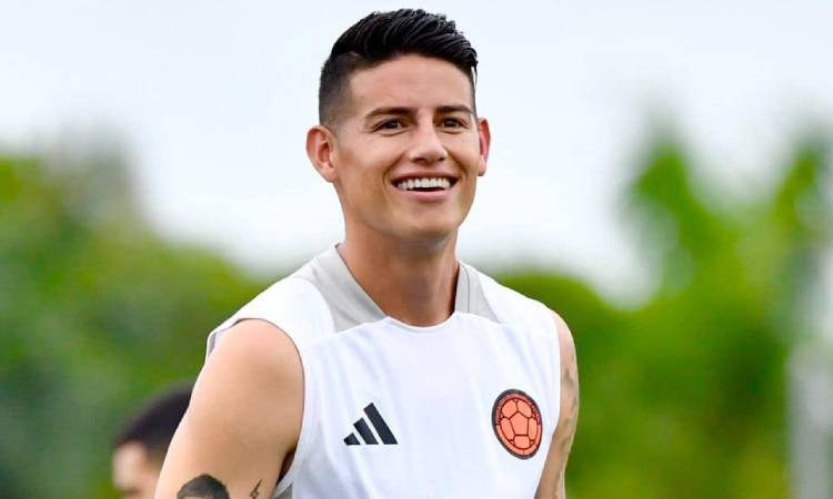 Desmienten una posible llegada de James a River Plate