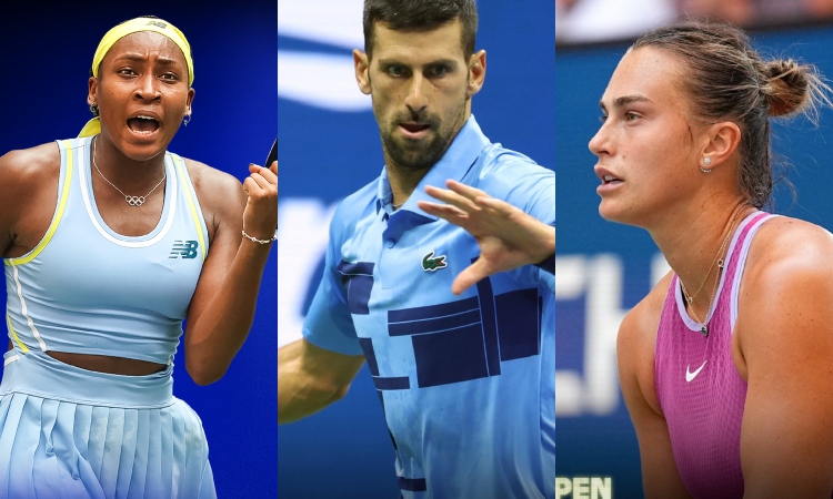 Djokovic, Gauff y Sabalenka avanzan en un US Open abrasado por el calor