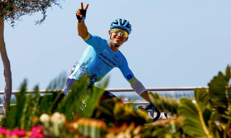 Harold Tejada renovó contrato con Astana por dos años